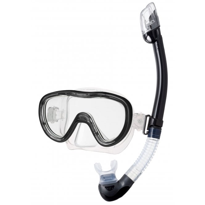 TUSA Kleio II Narrow Fit Dry Snorkel Set